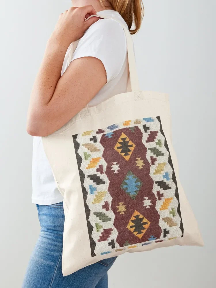 

Bosnian Motif Carpet Tote Bag women bag large size bags tote bag university Cloth
