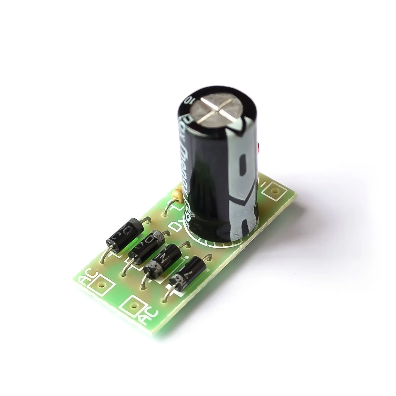 1PCS AC to DC power conversion module 1N4007 full bridge rectifier filter 12V 1A AC DC converter