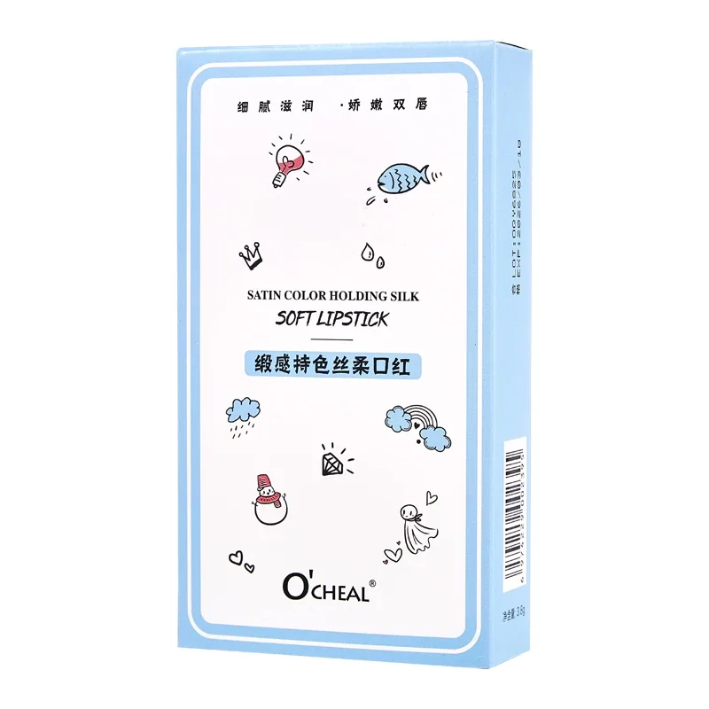 OCHEAL Moisturizing Two-Tone Lipstick Temperature Color Change Lip Balm Long Lasting Waterproof Fast Dry Non-Stick Cup Lip Balm