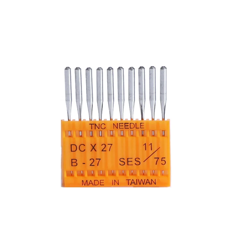 10 шт., Тайваньские иглы TNC DCX27 DC27 DC*27 9 10 11 12 14, иглы для промышленной компьютерной вышивальной машины