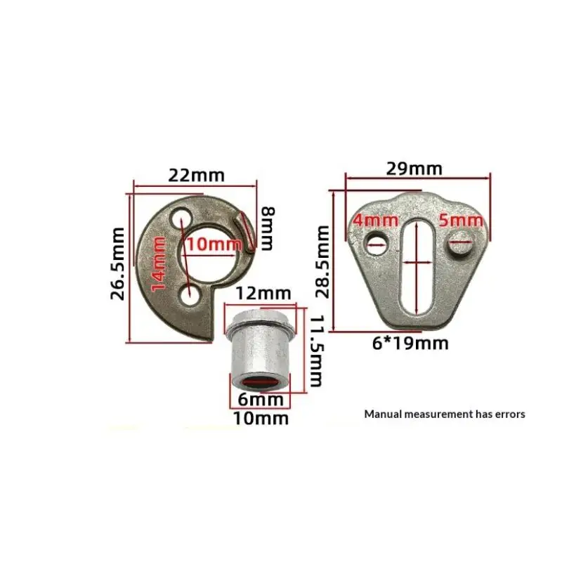 [New] Hot! Hot! 3Pcs Adjustment Block For 8-inch Single-handed Saws Chain Saw Chain Chain Tensioner Left Accessories