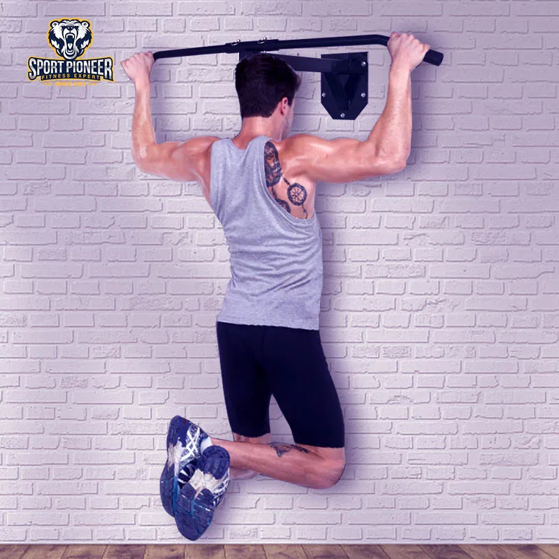 New Multifunctional  Two-in-one  Wall Mounted Sandbag Stand Heavy Bag Hanger  Punching Bag Bracket  Indoor Pull Up Bar