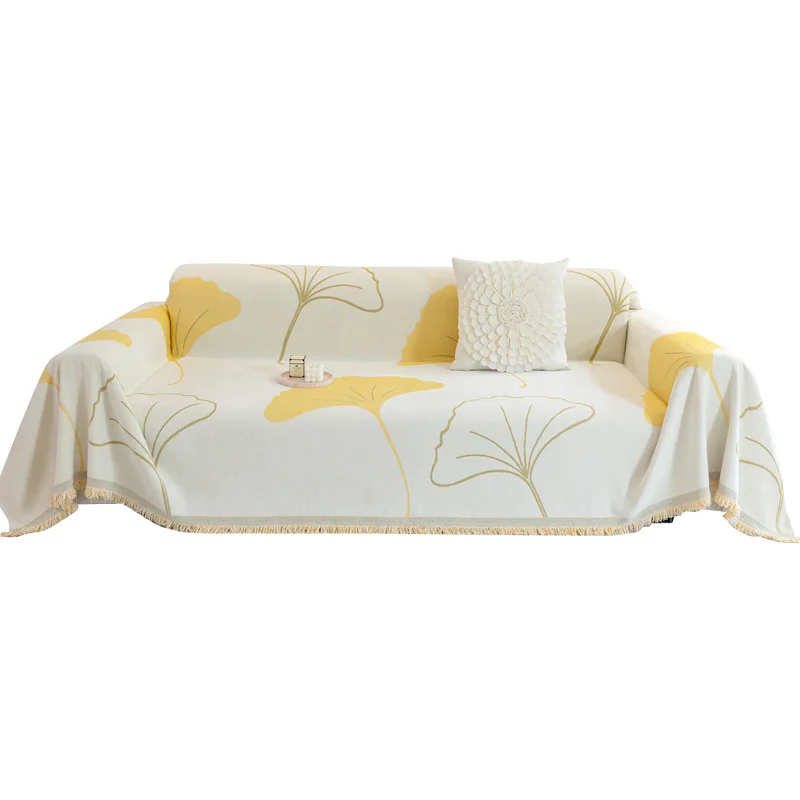 Modern Simple Sofa Cover Universal Four Seasons Use Cat-proof Sand-proof Back Cover Cloth Sofa Towel Protection S031