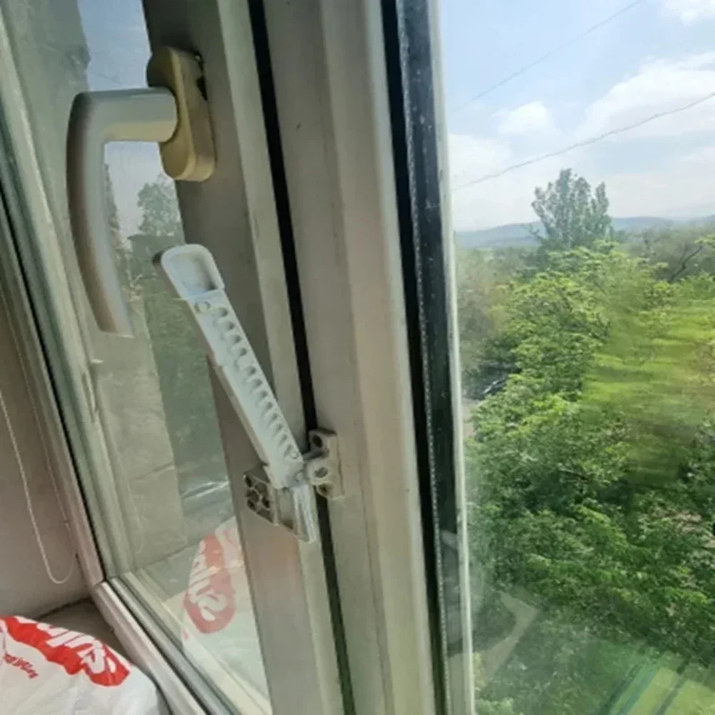 محدد النافذة الداخلية لحماية سلامة الطفل ، سدادة الموقف ، دعامة الرياح بابية ، قفل باب الأمن المنزلي وشاح #4