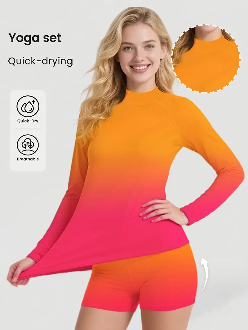 

Женский купальник из двух частей — высокая эластичность, круглый вырез, машинная стирка — подходит для соревнований и повседневного ношения