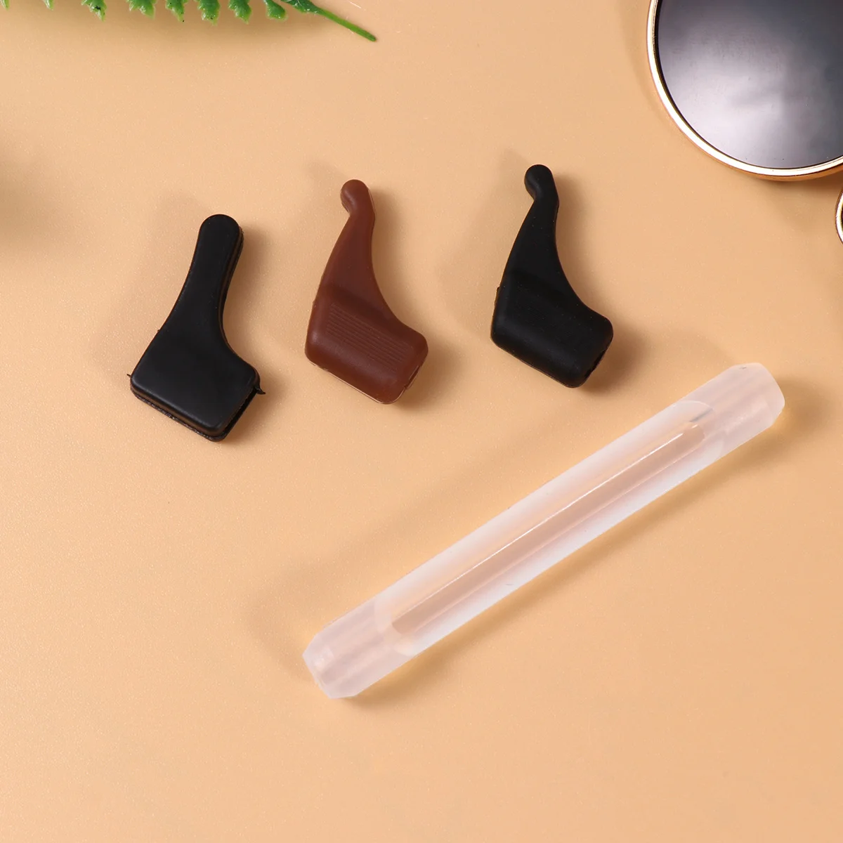 

1pcs Anti-Slip Glasses Holders Silicone Ear Hooks For Eyeglasses Non-Slip Cover Durable Flexible Lightweight Fit For Running