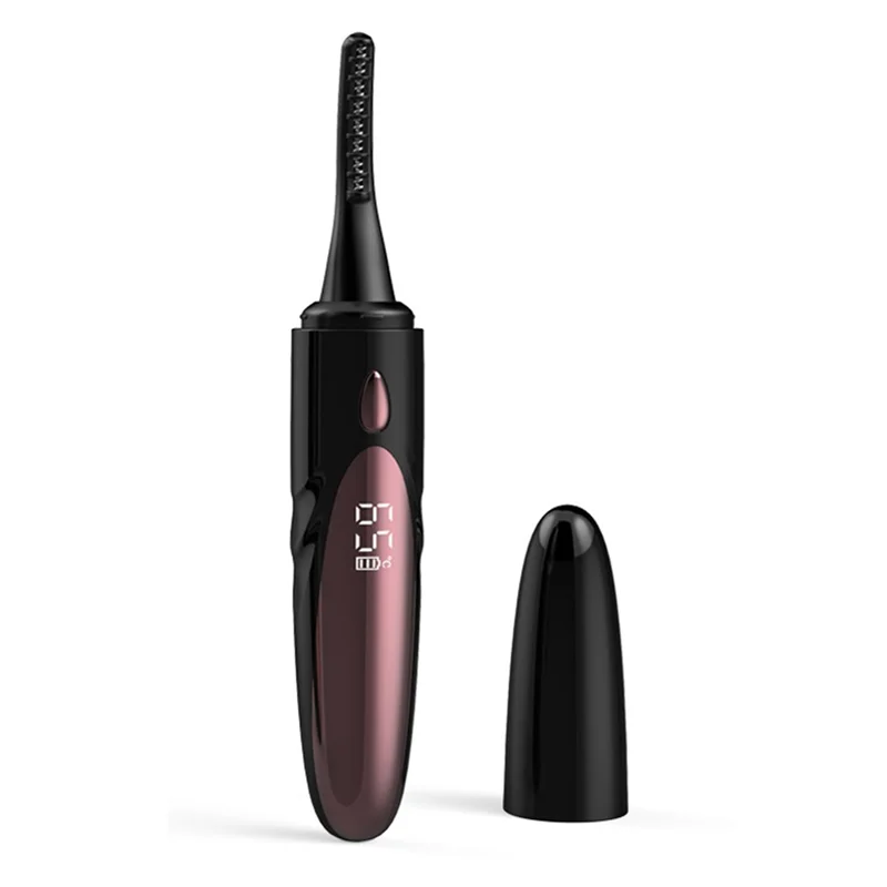 أدوات تجعيد الرموش الساخنة ABKR، أداة تجعيد الرموش الكهربائية لأدوات المكياج قابلة لإعادة الشحن عبر USB، تسخين سريع خلال 10S، 4 أوضاع تسخين