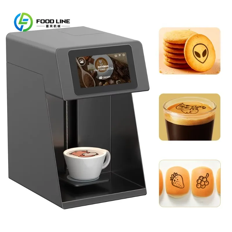 Impresora Digital de alimentos A4 personalizada para granos MM/macarons/biscuits/papel de arroz glutinoso/papel de oblea