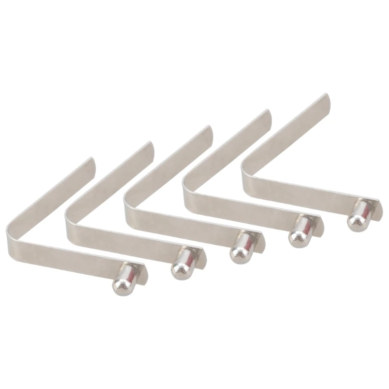 

5Pcs Tent Poles Clip Locking Tube Pin Tent Poles Push Button Spring Clip