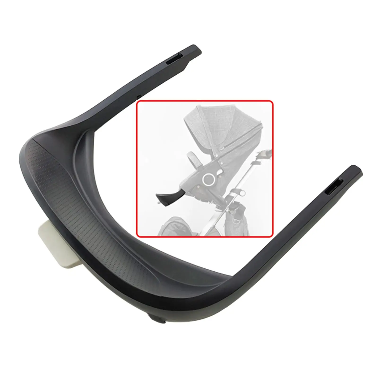 

Stroller Footrest Easy Cleaning, Easy to Install Replacement, Professional, Durability Stroller Accessories Foot Rest Footboard