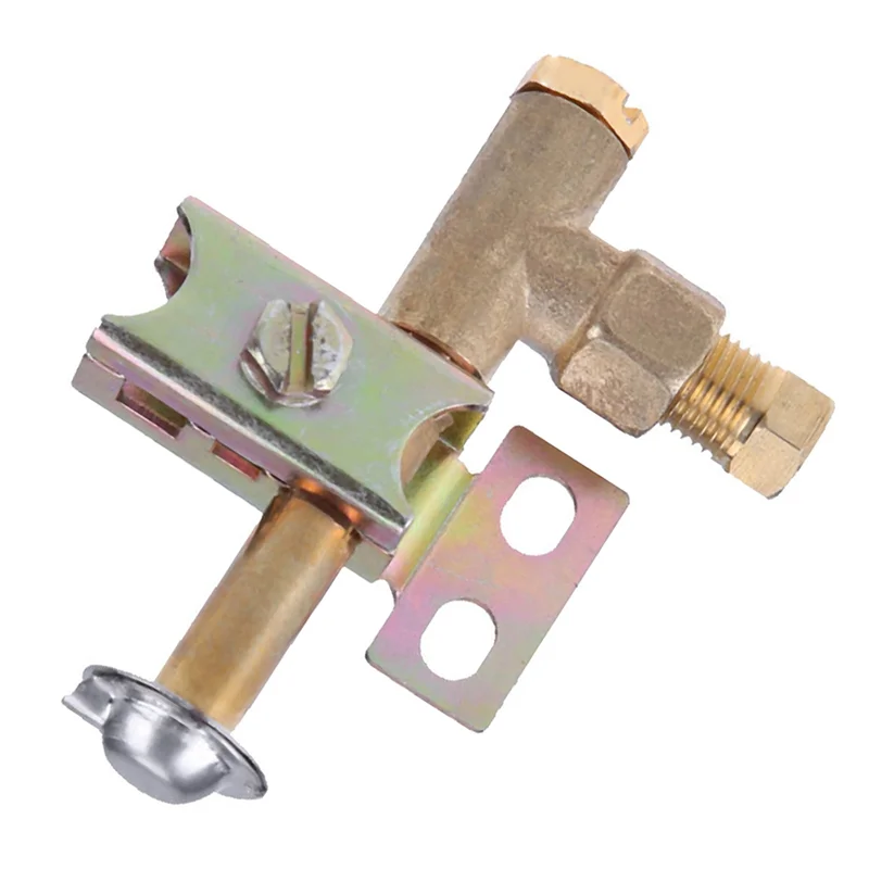 

ABKP-4X Pilot Burner One Way Flame Bracket Can Have Natural Or LP Gas 2 Hole Propane /Butane Heavy Pilot Assembly