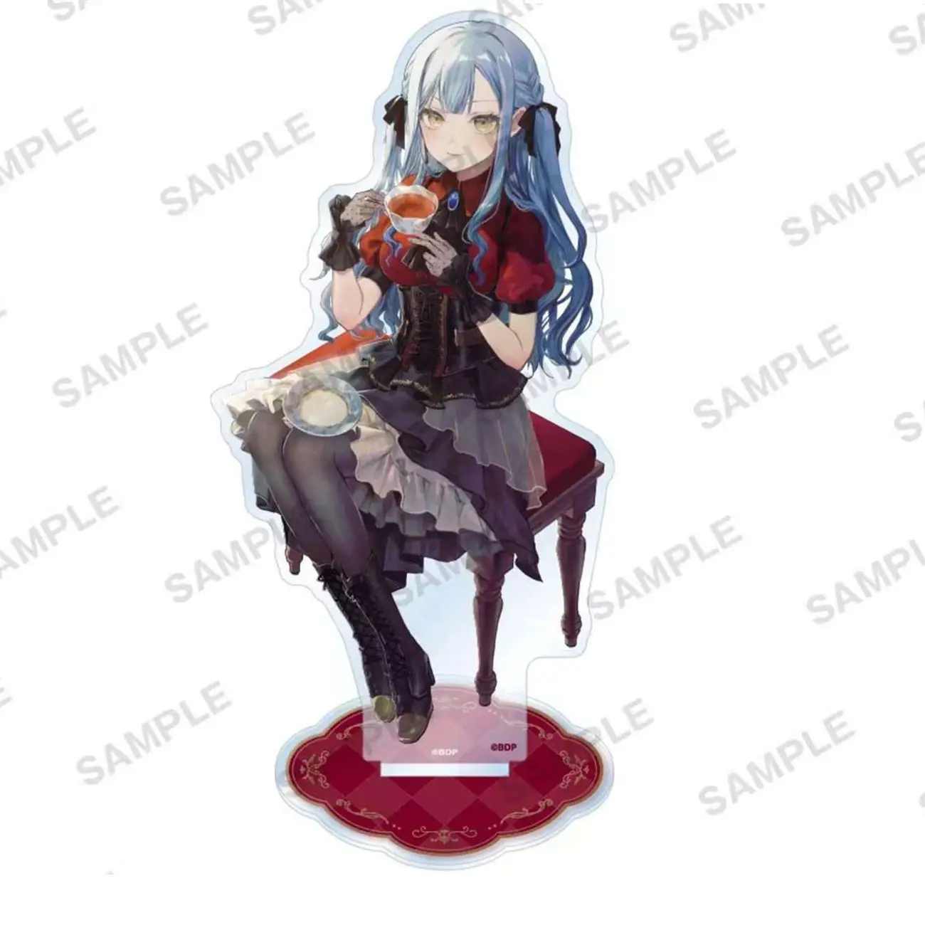 

BanG Dream! Togawa Sakiko Birthday Series Badge Brooch Acrylic Standing Sign Key Chain Pendant Birthday Gift Halloween