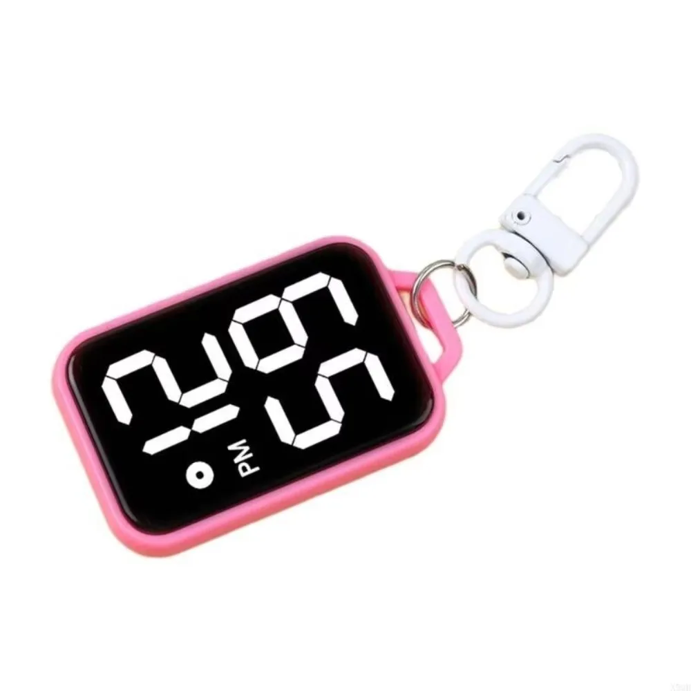 Digital Display Electronic watch Portable One-Button Operation Student electronic watch Bright LED Lighting Pocket-Sized