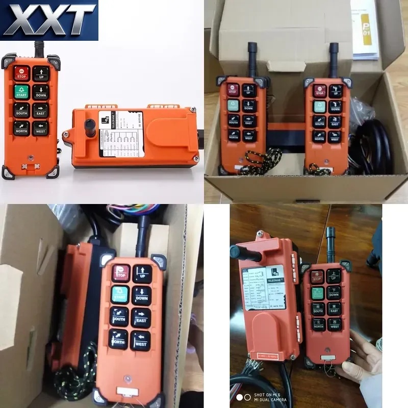 XXT 6 Channels Single Speed F21-E1B TransmitterTelecrane Remote Control