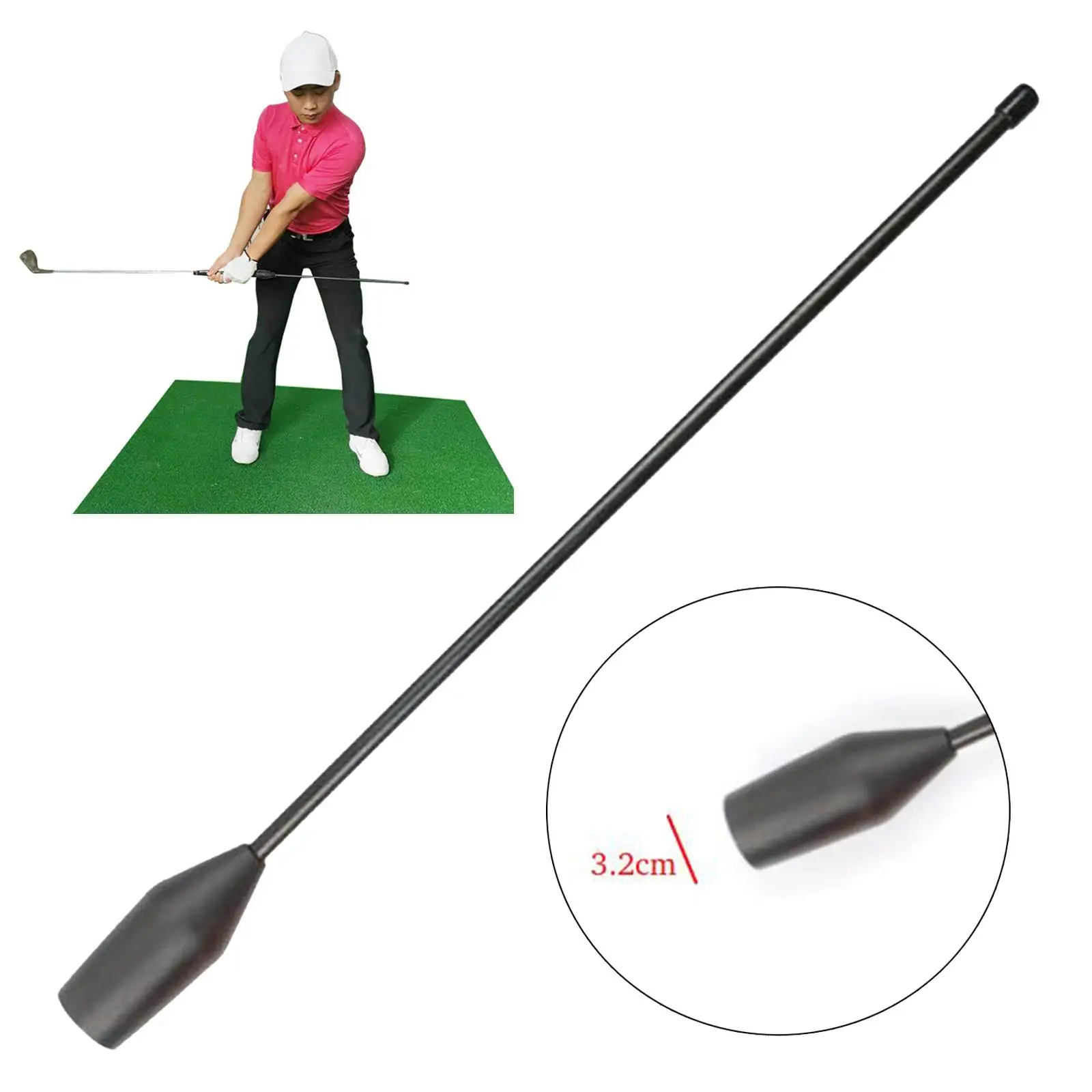 

Golf Elbow Corrector Strap Gesture Alignment Guide Chipping Practice Tool for Golf Swing Teaching Supplies