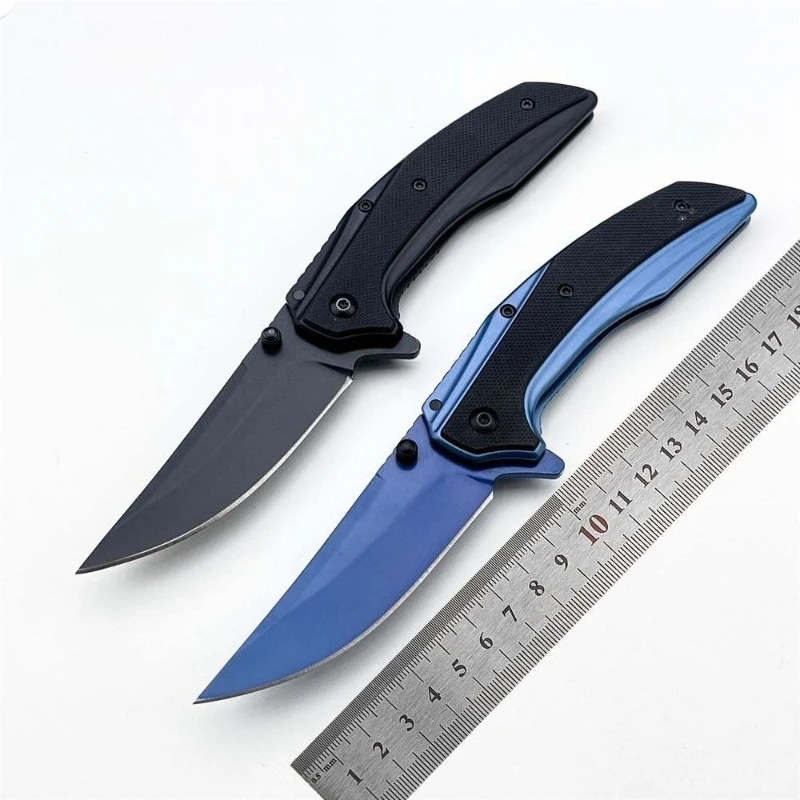 Portable 8320 Folding Outdoor Camping Pocket Knife 8CR13MOV Blade G10 Handle Hunting Survival Knives Utility Fruit EDC Tools