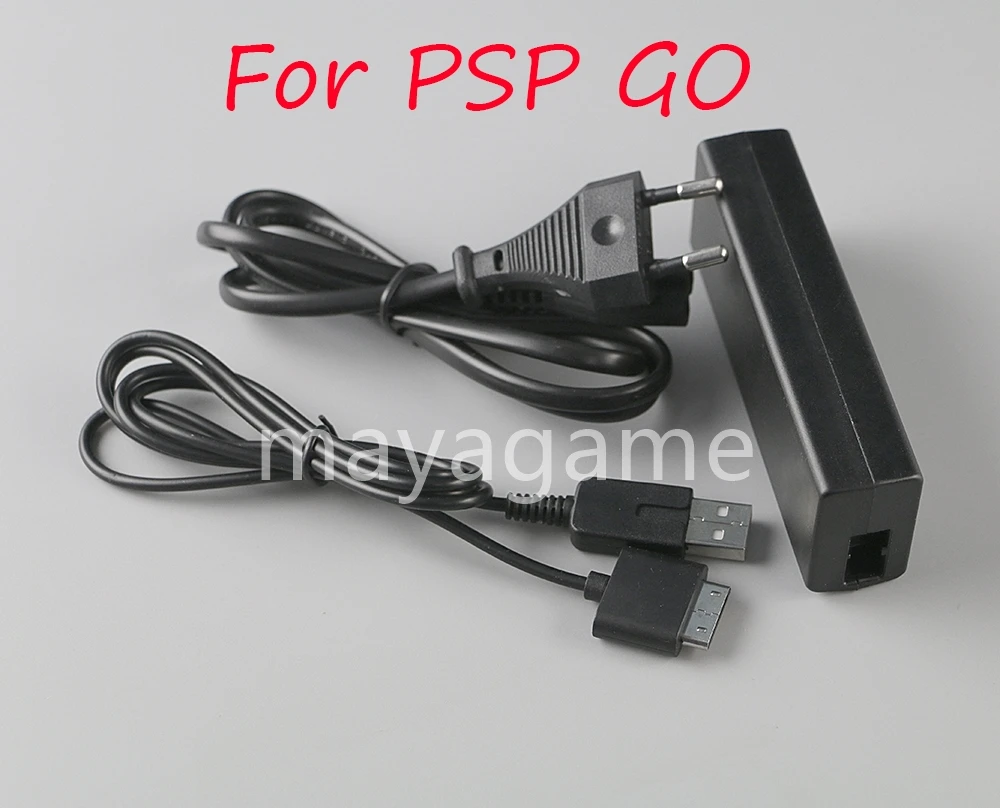 1pc US & EU Stecker Hause Wand USB Ladegerät Netzteil AC Adapter für PlayStation Tragbare PSP Gehen PSPGO ladekabel Datenkabel