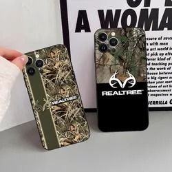 Realtree Real Tree Camo Phone Case For Iphone 15 14 13 Pro Mini 11 12 Max Xr X Xs 7 8 Plus 6 Cover