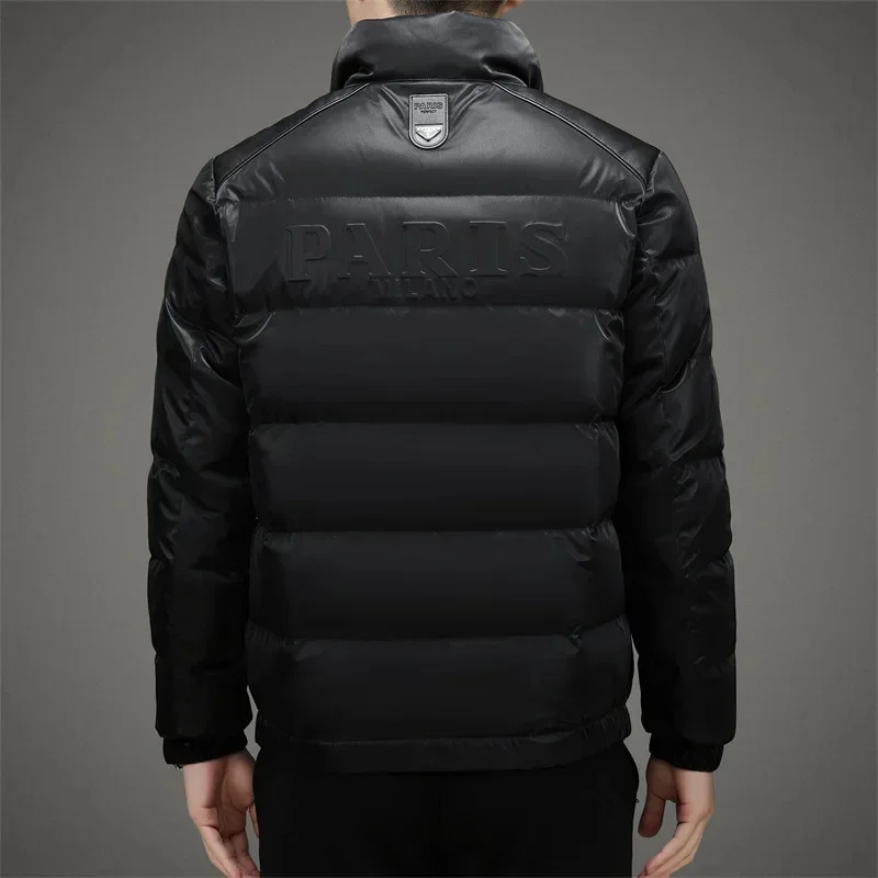 COZOK Designer Clothes Men Ultralight Down Jacket Stand Collar Padded Lightweight Jackets Duck Male Padding Winter Coat