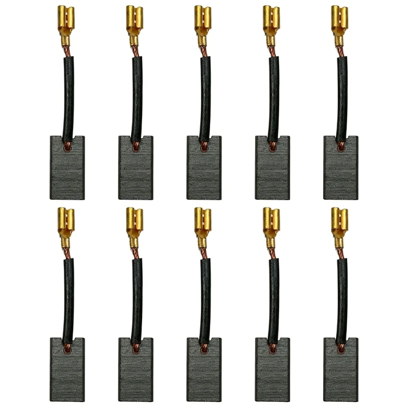 Pack Of 10 Carbon Brushes For Rotary Hammer And Demolition Drill Tool C7AC