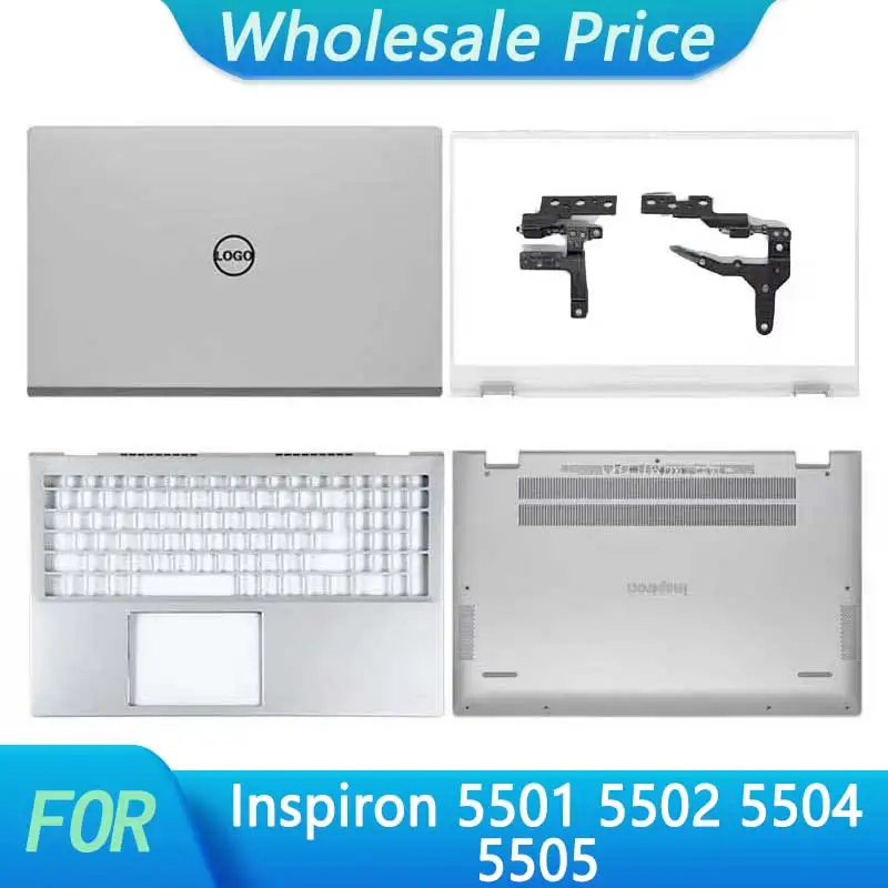 

New For DELL Inspiron 5501 5502 5504 5505 Laptop LCD Back Cover Front Bezel Upper Palmrest Bottom Base Case 0MCWHY 05R4V8