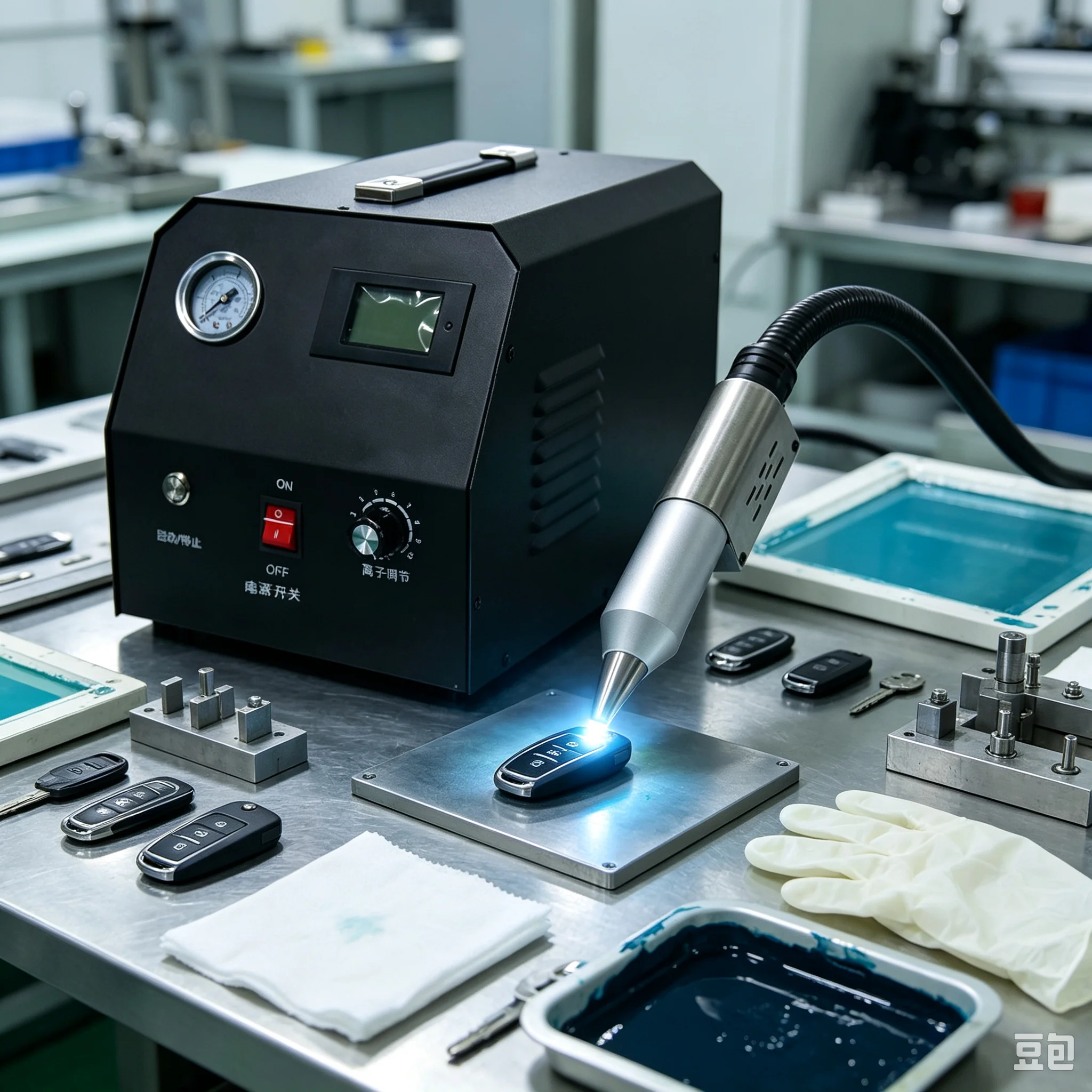HOT！AC 220V 750W Plasma Surface Treatment Machine for Cable Glass Metal - Activation Coating Surface Cleaning Equipment