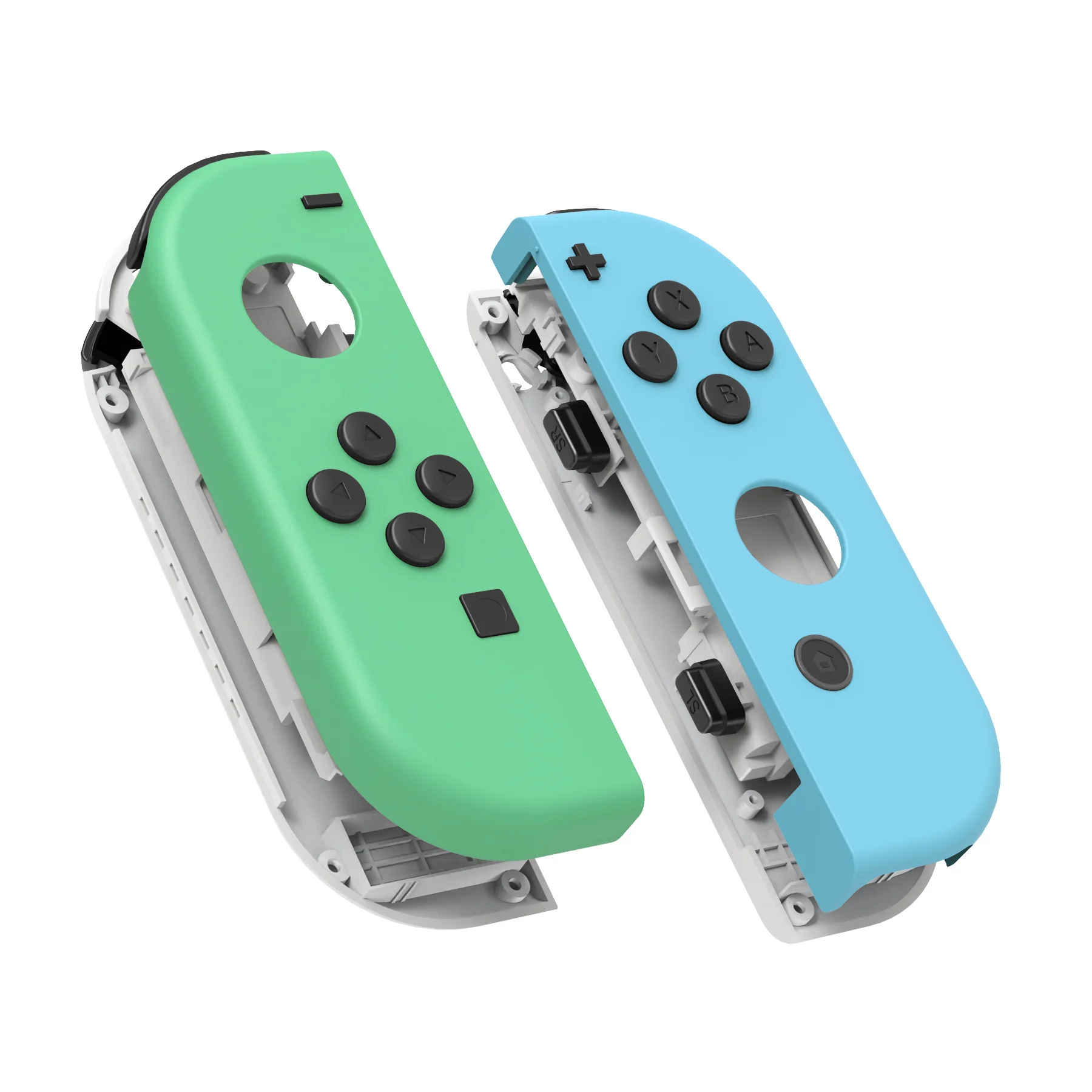 

eXtremeRate DIY Replacement Shell Case for NS Switch & OLED JoyCon - Green Blue