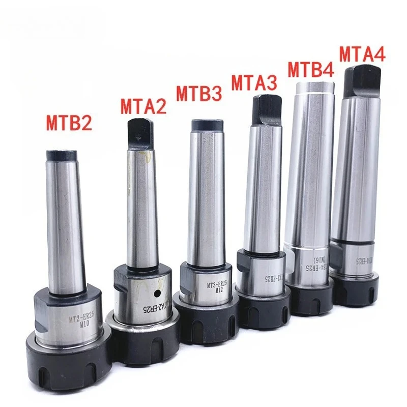 ER32 9pcs Set Spring Collet Chuck Set Milling MT Chuck MT2 MT3 MT4 ER32 For CNC Engraving Machine Milling Lathe Tool Holder