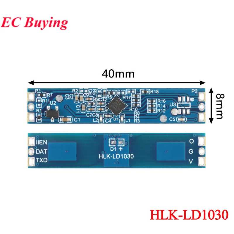 10Pcs/1pc LD1030 LD1020 LD1010 10G Smart Human Presence Sensing Radar Module Intelligent Human Microwave X-band Induction Sensor