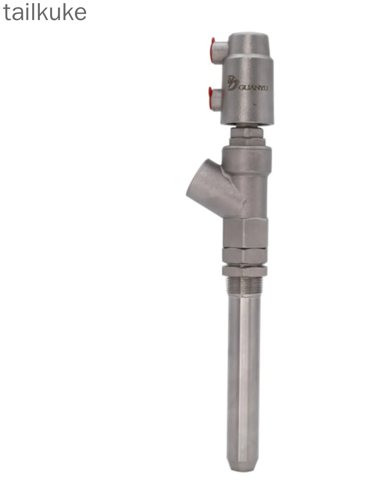 Stainless Steel Anti Drip and Extended Pneumatic Vertical Liquid Filling Valve Discharge Nozzle for Filling Machine