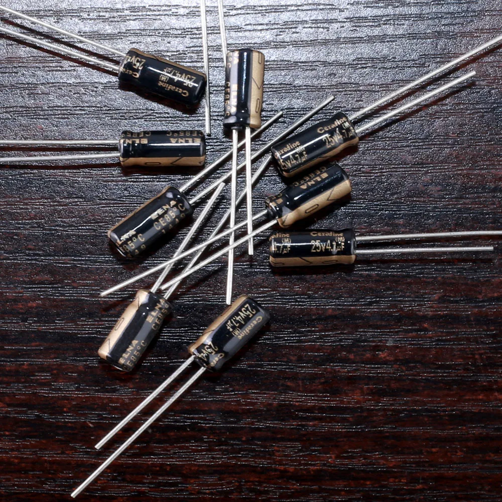 

10pcs ELNA Cerafine ROA 4.7mfd 25V 4.7UF 5x11mm audio capacitor