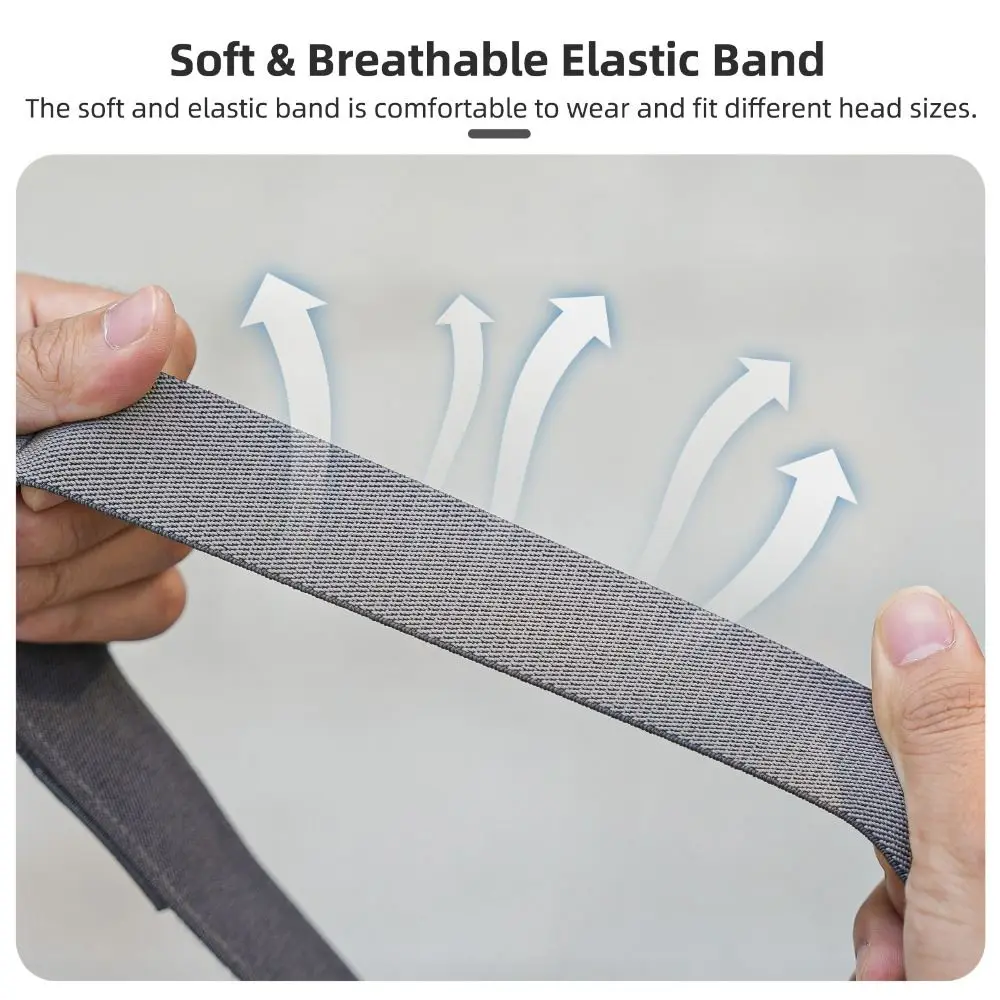 Vertical/Horizontal Headband Elastic Adjustable Retention Strap Lightweight Rotatable Head Fixed strap for DJI Osmo Nano
