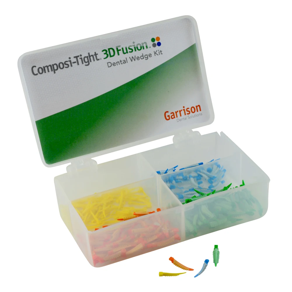 Garrison Wedges Interproximal Wedges Composi Tight 3D Fusion Mini Kit Matrix FXK4-M Dentistry Clinic Product Dentist Tool Dental