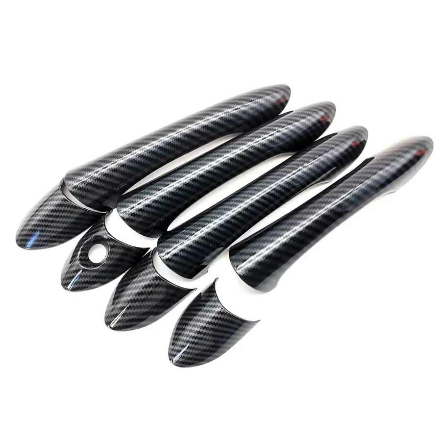 

For 2011-2014 Hyundai Sonata Exterior Door Handle Cover Trims Carbon Fiber Style