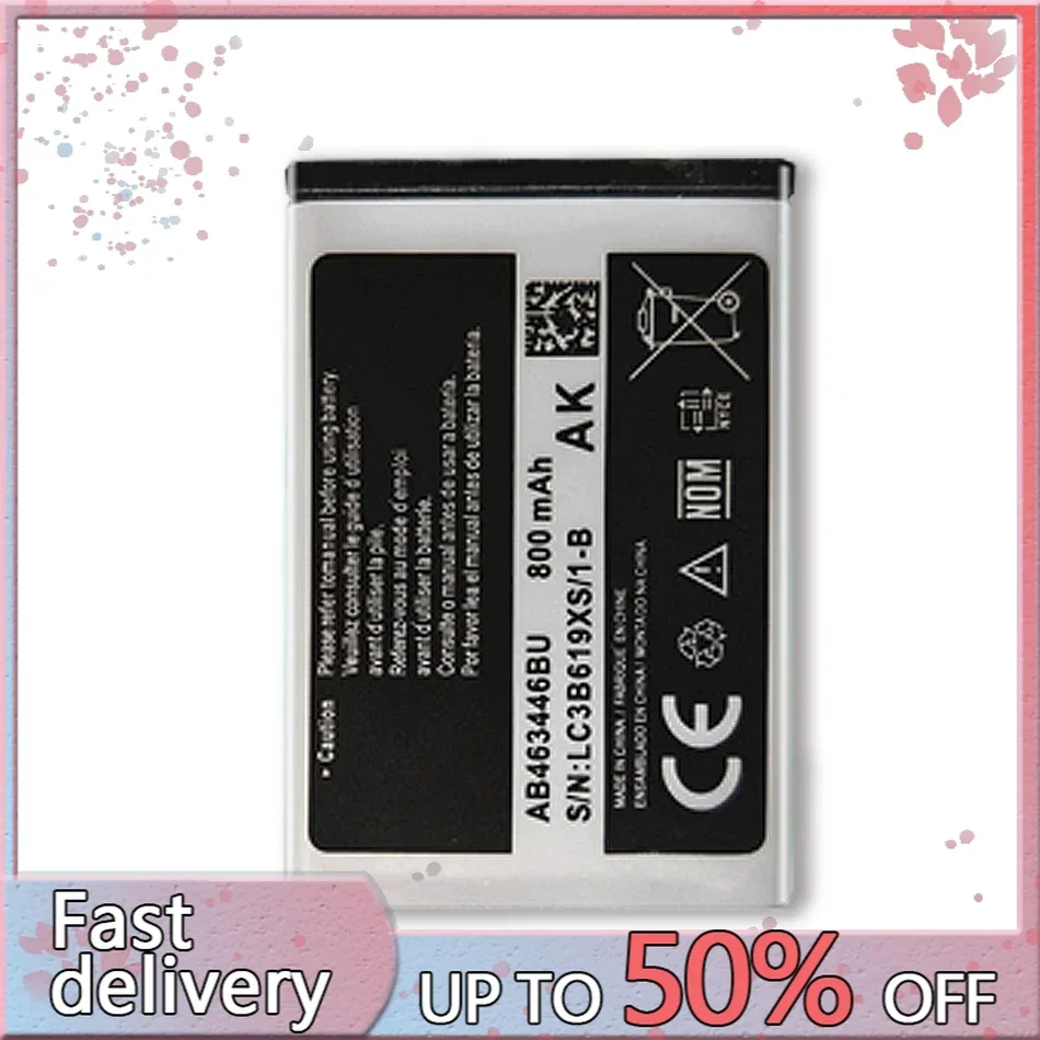 AB463446BU AB553446BU AB043446BE Battery For Samsung SGH-E251 SGH-E258 SGH-E350 SGH-E428 SGH-E500 SGH-E900 SGH-E908