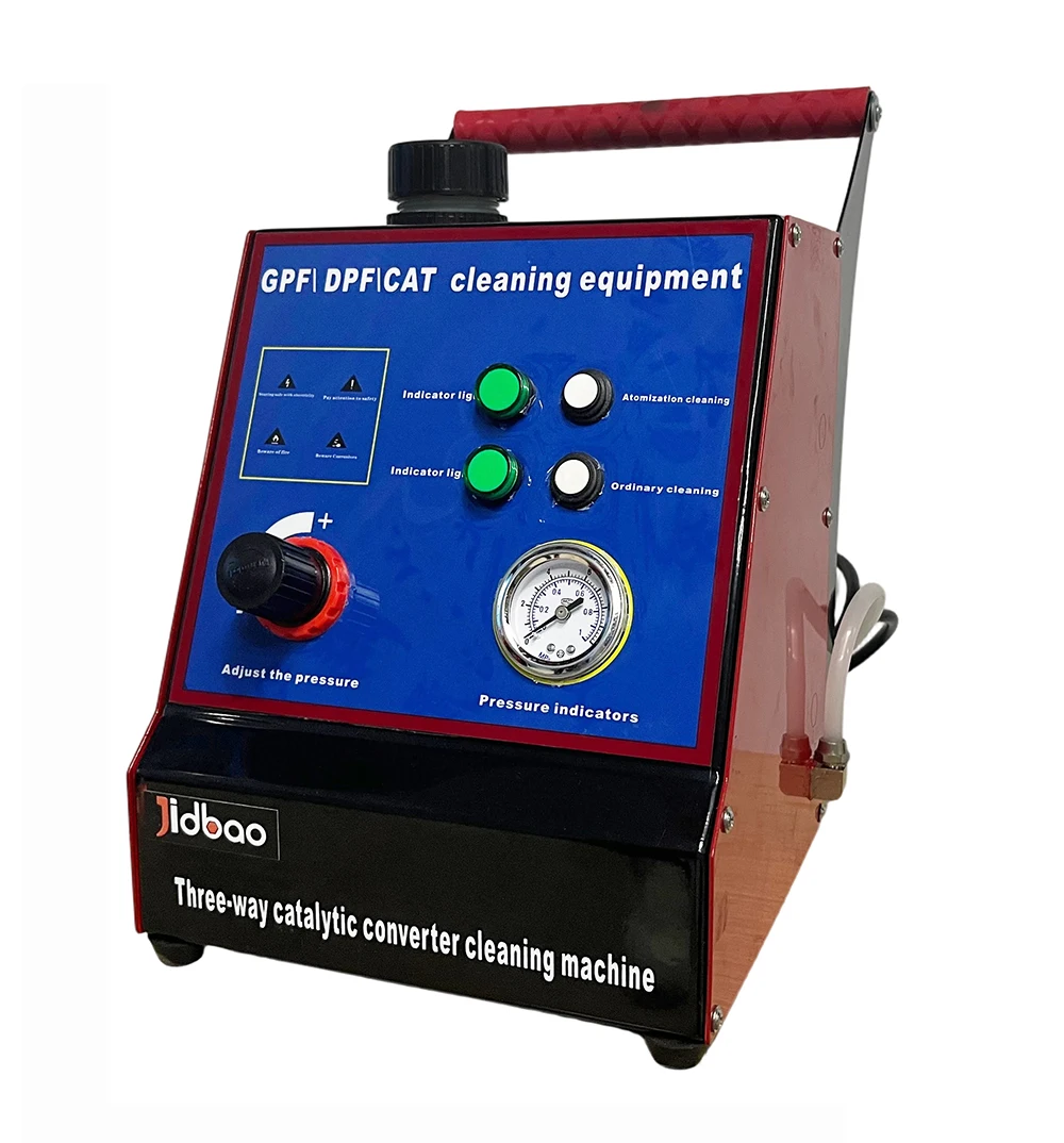 Lightweight High-Efficiency Automotive Exhaust Systems Cleaning Machine Metal Catalytic Car Care Equipment