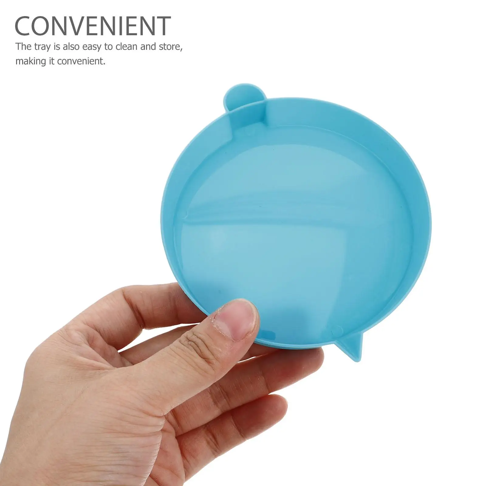 10 Pcs Bubble Disc 9 8CM Round Tray Plastic Planter Trays Birthday Party Favors Bubble W Set Solution Refill Blow Games