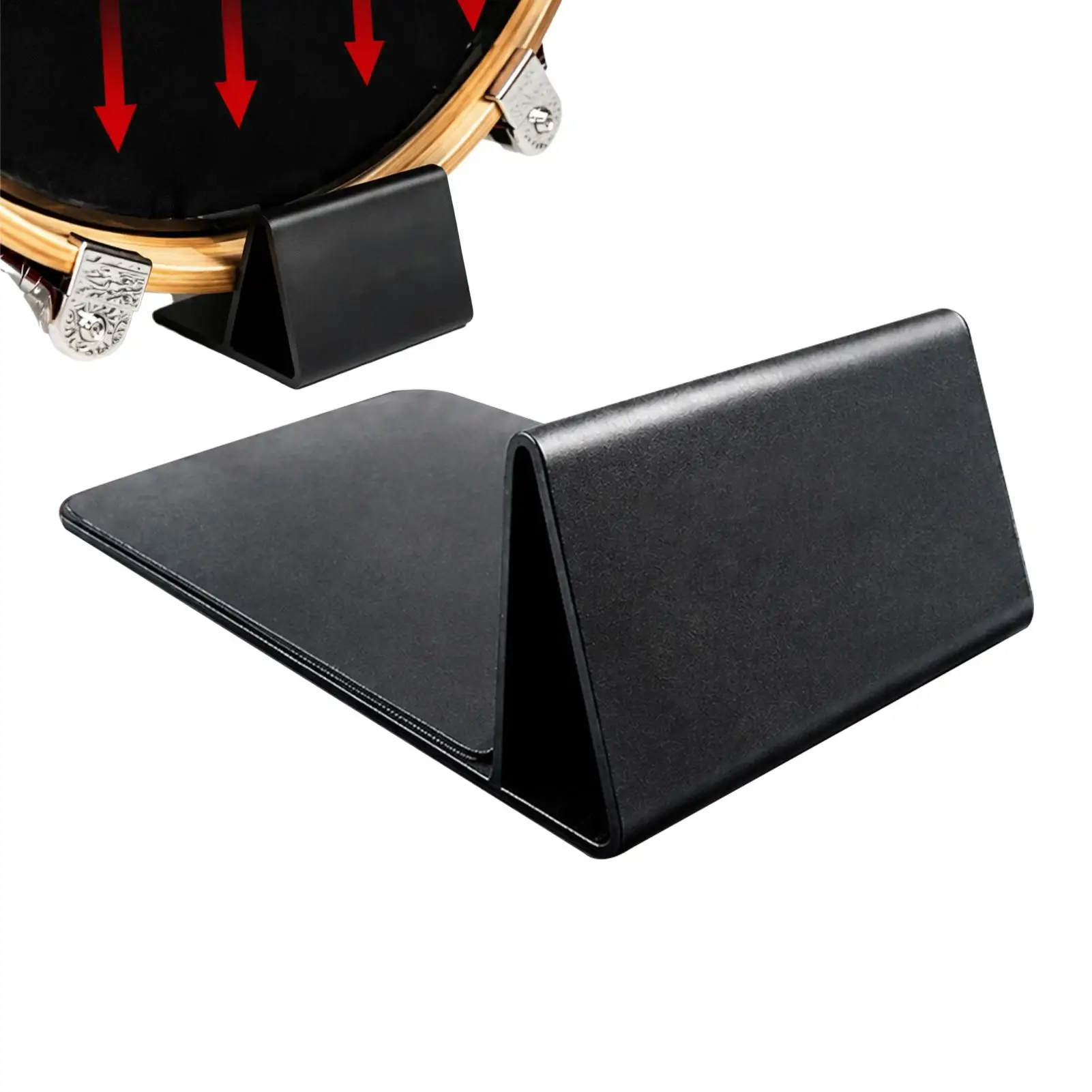 Metal Bass Drum Anchors Shock-Absorbing Bass Drum Holder Rug Stopper Acoustic And Jazz Drum Kits For Drummers Musicians