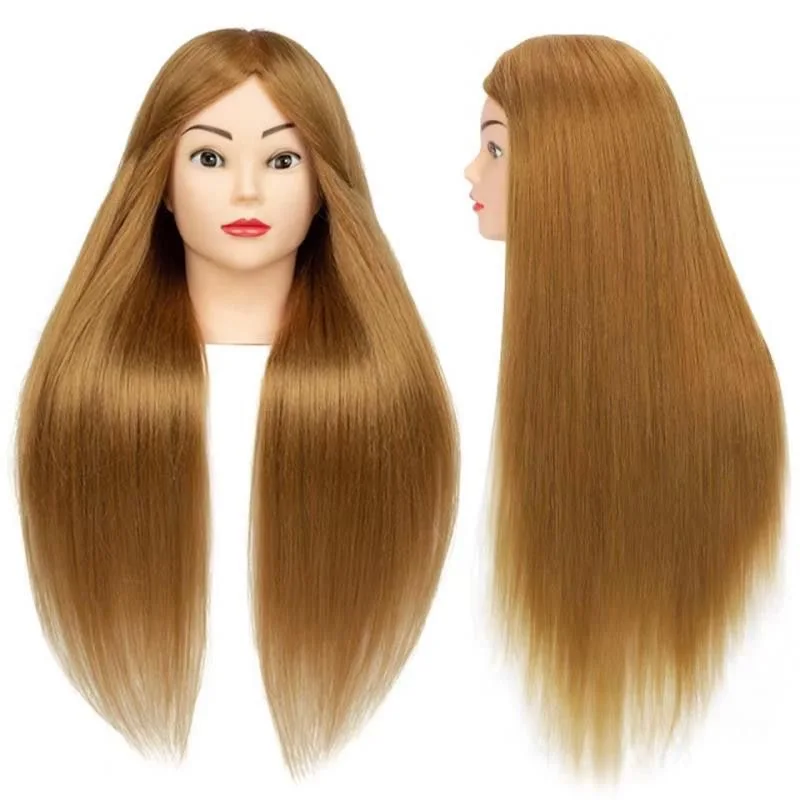 Peruca modelo de cabeça, prática de modelo de cabeça, cabelo enrolado, modelo de cabeça trançada, boneca de cabelo, modelo de cabeça de manequim, modelo de cabeça de peruca