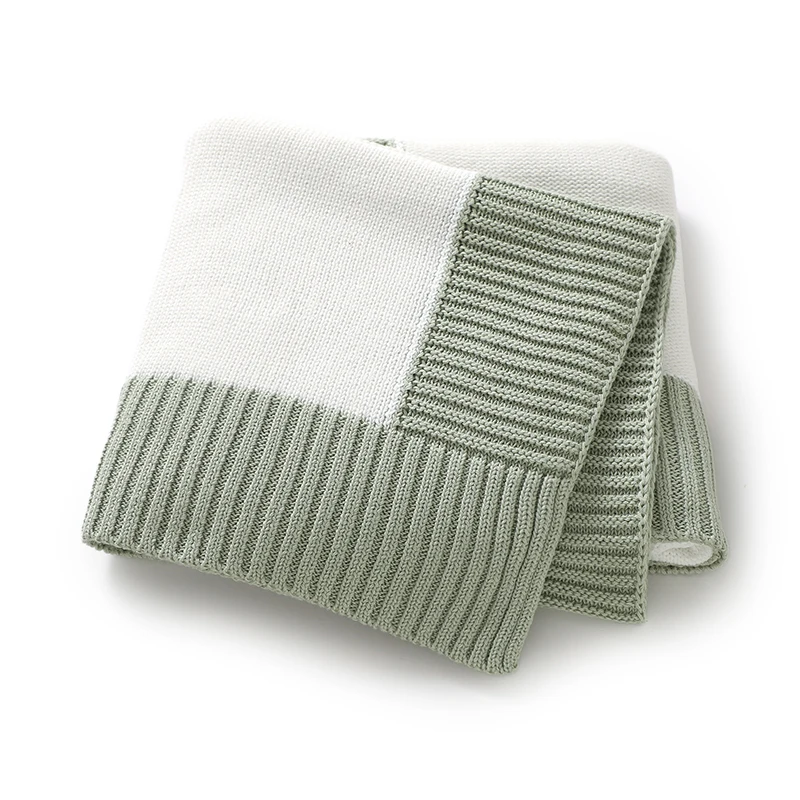 بطانية قطن لحديثي الولادة عربة طفل قماش للف الرضع منقوشة 90*70 سنتيمتر الرضع بنين بنات متماسكة تلقي الحصير سوبر لينة رمي لحاف #1