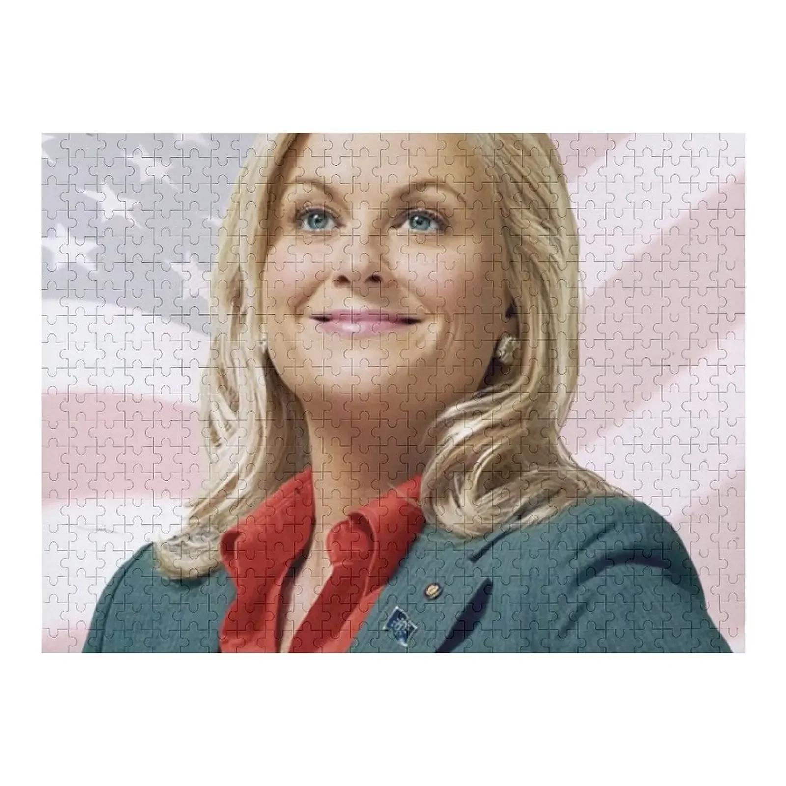 

Leslie Knope For Pawnee City Council Jigsaw Puzzle Wood Animals Customized Picture Puzzle