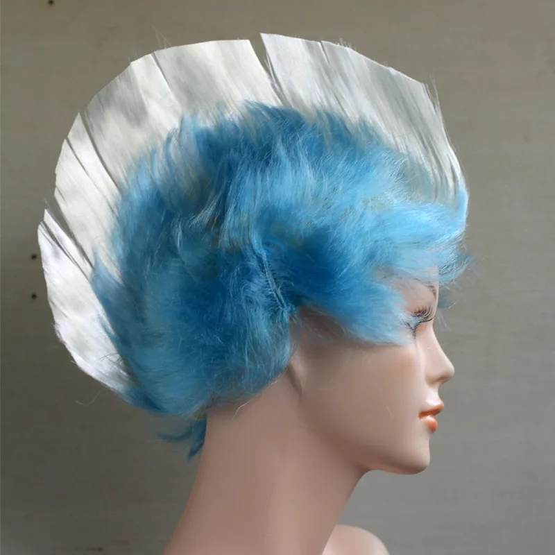 Cosplay Karneval Perücke für Geburtstagsfeier, lustige Haarhut-Accessoires, Tanz-Kopfschmuck, Nation Disco primitive Kopfbedeckung – Detail 7