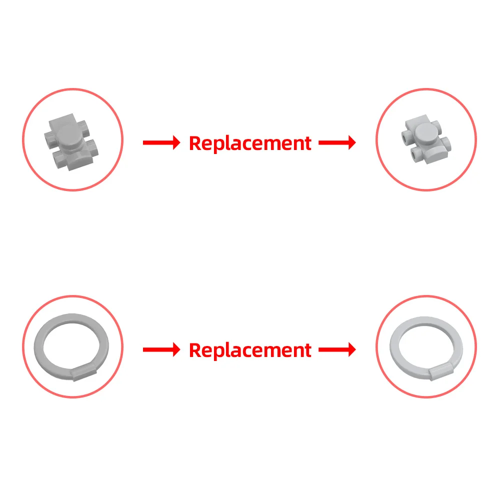 MOC bons présages rôle poupée briques film bons présages anges et démons figurines d'action blocs de construction modèle assemblage jouets enfants cadeaux