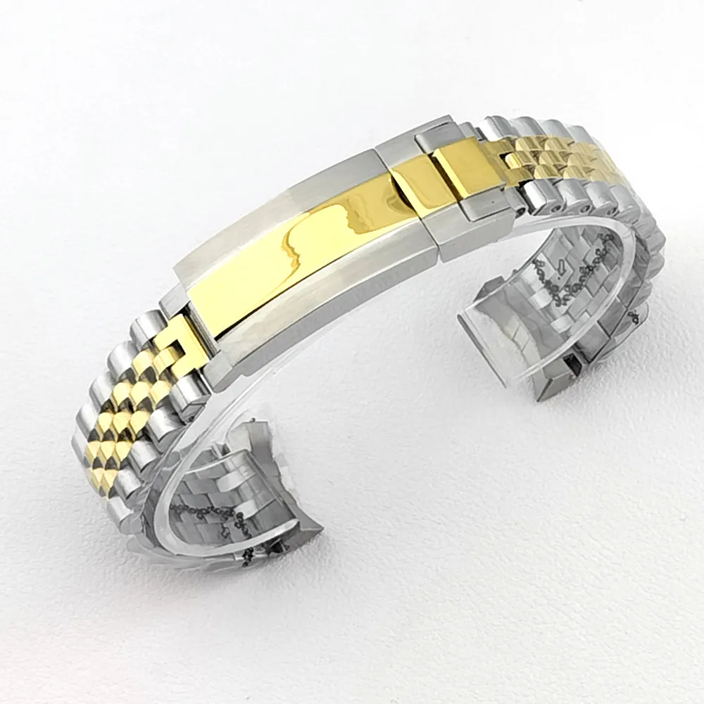 40,5mm Edelstahlgehäuse passend für NH35/NH36 Uhrwerk, Saphirglas, Ersatzteile, Zubehör, Silber, Schwarz, Roségold, Yacht-Uhrenbox – Detail 34