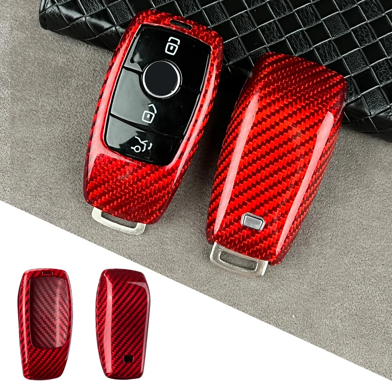 

Genuine Carbon Fiber for Mercedes Benz G Class GLE GTR GT50 G63 AMG Key Case for Car Shell Key Cover Car Accessories