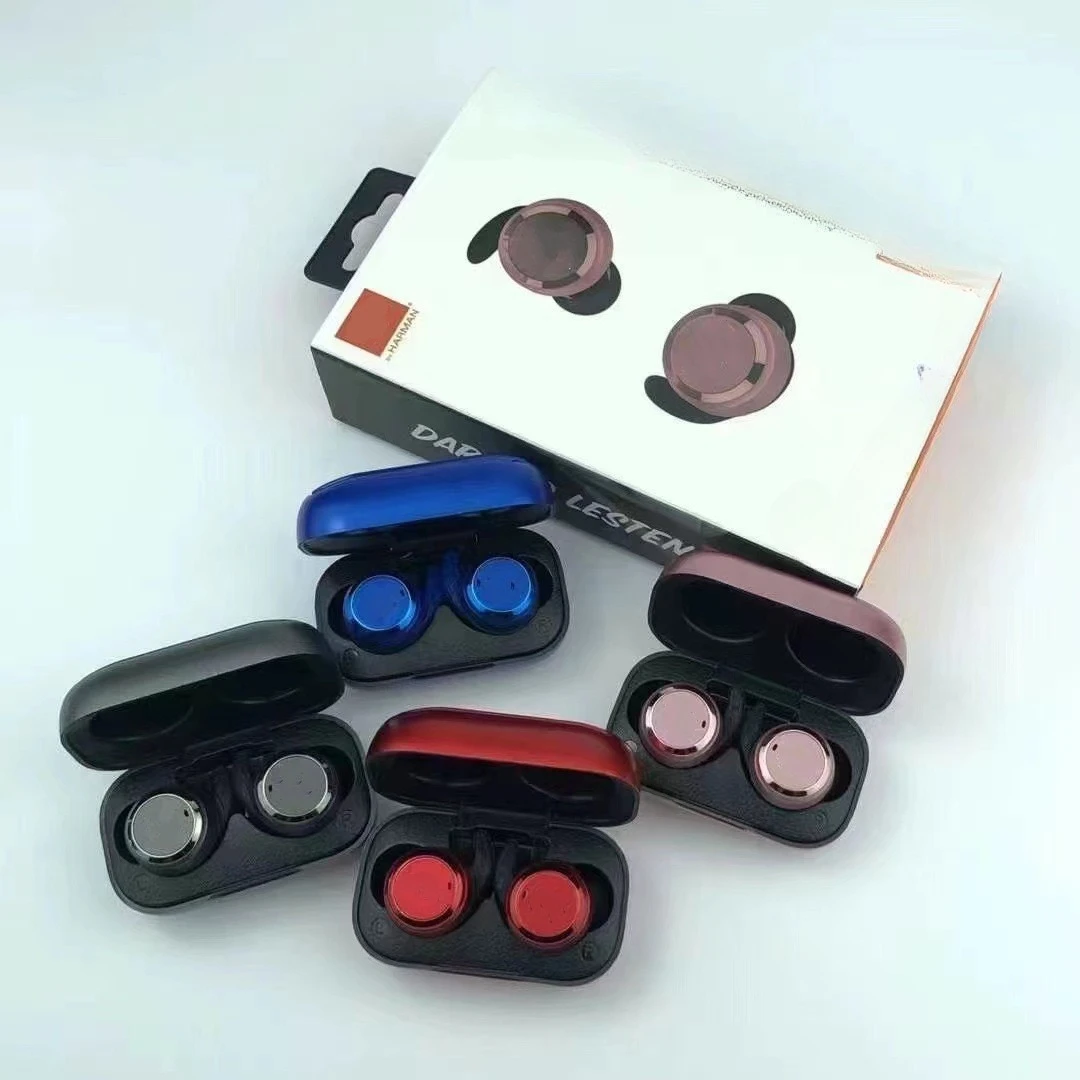 FORT280 Bluetooth-Kopfhörer FORTWS Dual Ear True Wireless 5.0 Mini-Ladeetui In-Ear-Kopfhörer