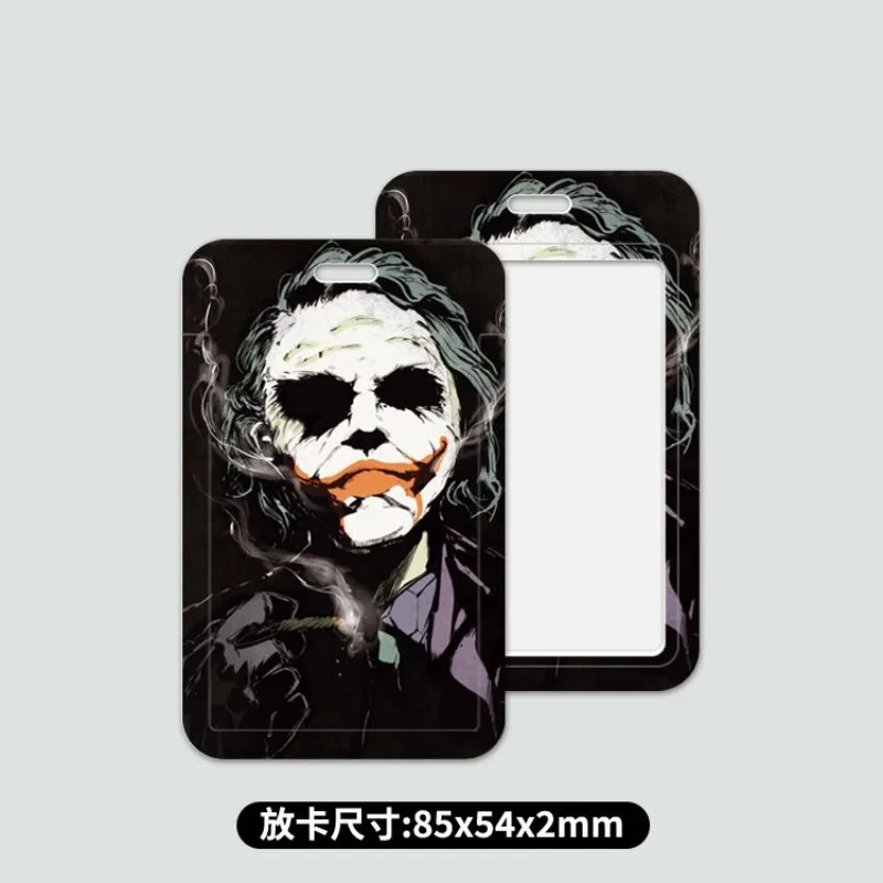 New BeastKingdom Suicide Squad Joker Personalized Creative ID Card Holder with Cartoon Anime Accessories for Student Meal Cards