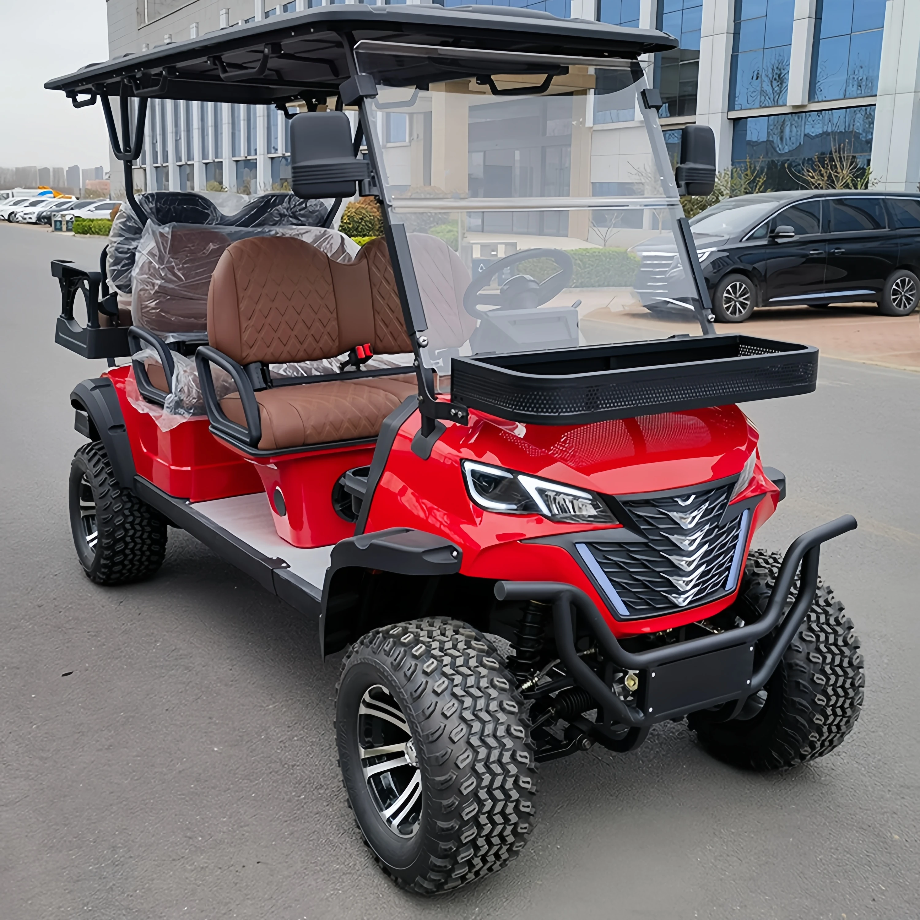 Factory CE new export electric cart Golf Course Club 2/4/6/8 seater off-road sightseeing car electric golf cart