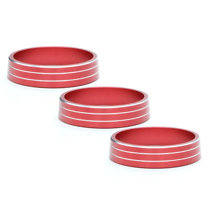 

RVR 2013-2018 AC Panel Switch Trim Knob Ring For Outlander Sport Aircon For Outlander Sport RVR 2013-2018 3pcs Covers