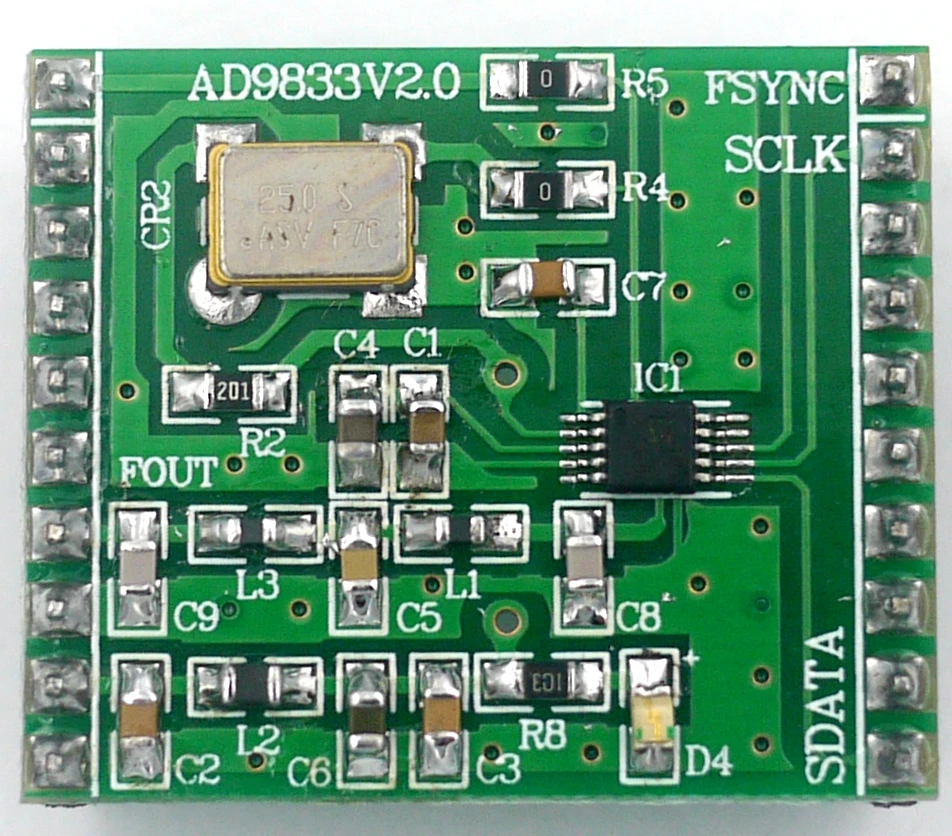 DDS Signal Source AD9833 Module, Signal Generator Triangle Wave, Square Wave, Sine Wave, with Filter